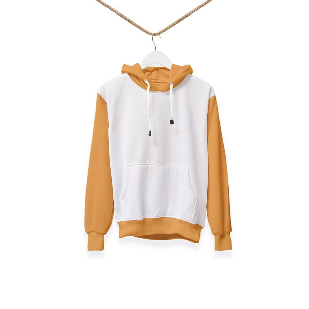 Orange & White